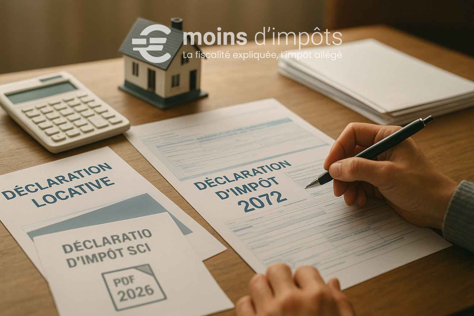 Télécharger la déclaration d'impôt SCI 2072 – Fichier PDF 2026.